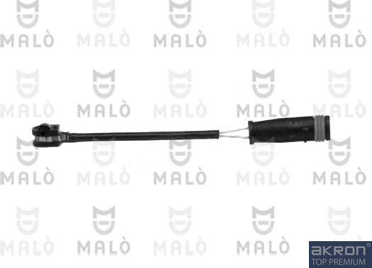 AKRON-MALÒ 124065 - Сигналізатор, знос гальмівних колодок autocars.com.ua