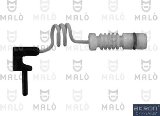 AKRON-MALÒ 124066 - Сигналізатор, знос гальмівних колодок autocars.com.ua