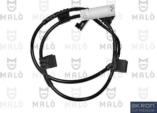 AKRON-MALÒ 124070 - Сигналізатор, знос гальмівних колодок autocars.com.ua