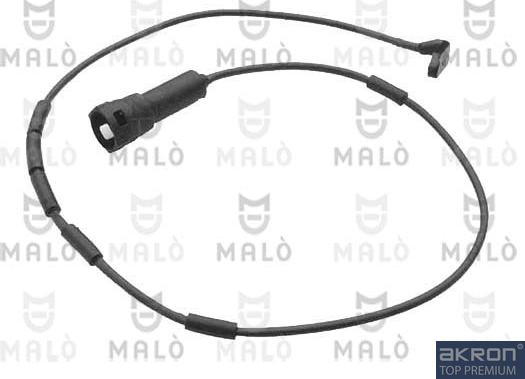 AKRON-MALÒ 124078 - Сигналізатор, знос гальмівних колодок autocars.com.ua