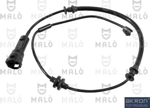 AKRON-MALÒ 124081 - Сигналізатор, знос гальмівних колодок autocars.com.ua