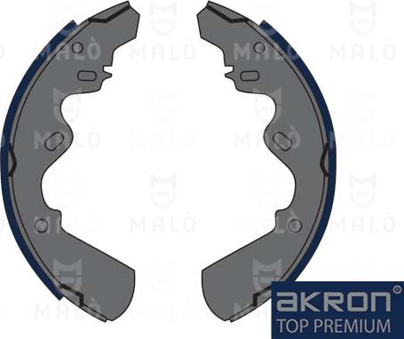 AKRON-MALÒ 1390005 - Комплект гальм, барабанний механізм autocars.com.ua