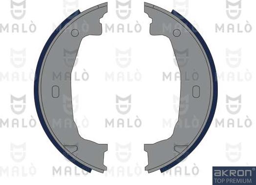 AKRON-MALÒ 1390015 - Комплект гальм, ручник, парковка autocars.com.ua