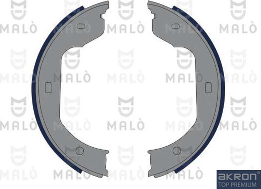 AKRON-MALÒ 1390016 - Комплект гальм, ручник, парковка autocars.com.ua