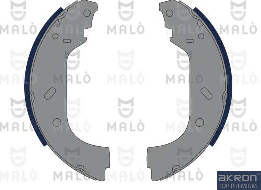 AKRON-MALÒ 1390019 - Комплект гальм, барабанний механізм autocars.com.ua