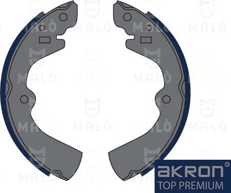 AKRON-MALÒ 1390035 - Комплект гальм, барабанний механізм autocars.com.ua