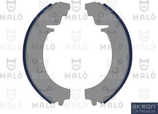 AKRON-MALÒ 1390056 - Комплект гальм, барабанний механізм autocars.com.ua