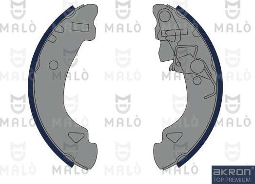 AKRON-MALÒ 1390066 - Комплект гальм, барабанний механізм autocars.com.ua