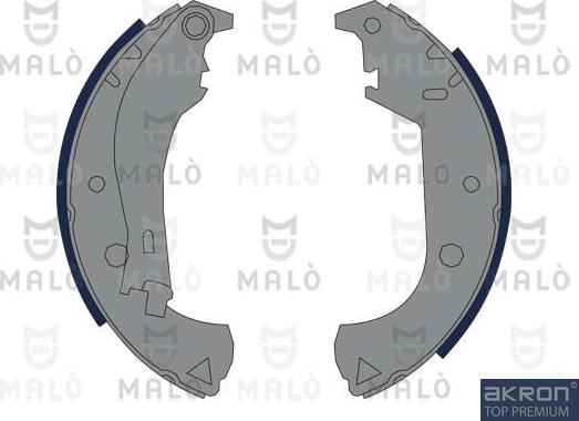 AKRON-MALÒ 1390073 - Комплект гальм, барабанний механізм autocars.com.ua