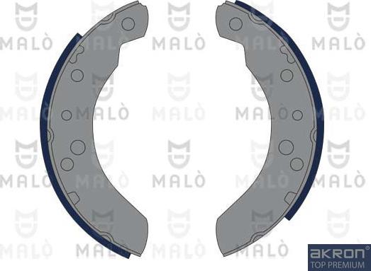 AKRON-MALÒ 1390095 - Комплект гальм, барабанний механізм autocars.com.ua
