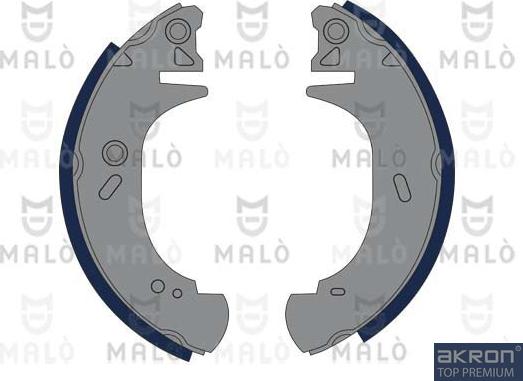 AKRON-MALÒ 1390106 - Комплект гальм, барабанний механізм autocars.com.ua