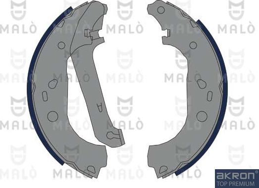 AKRON-MALÒ 1390118 - Комплект гальм, барабанний механізм autocars.com.ua