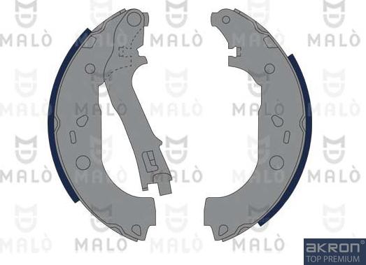 AKRON-MALÒ 1390119 - Комплект гальм, барабанний механізм autocars.com.ua