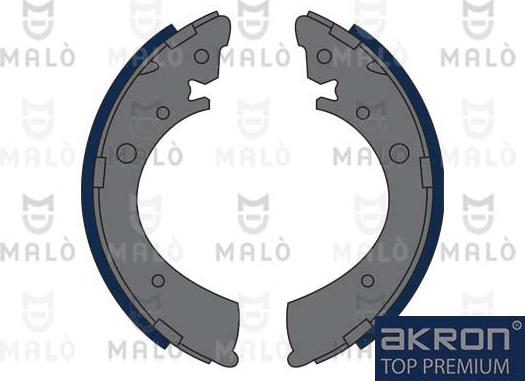 AKRON-MALÒ 1390125 - Комплект гальм, барабанний механізм autocars.com.ua