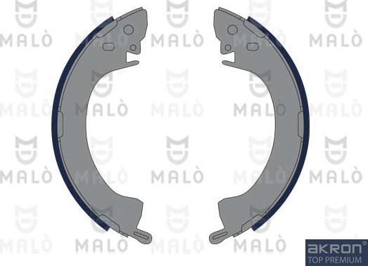 AKRON-MALÒ 1390133 - Комплект гальм, барабанний механізм autocars.com.ua