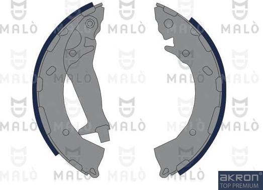 AKRON-MALÒ 1390191 - Комплект гальм, барабанний механізм autocars.com.ua