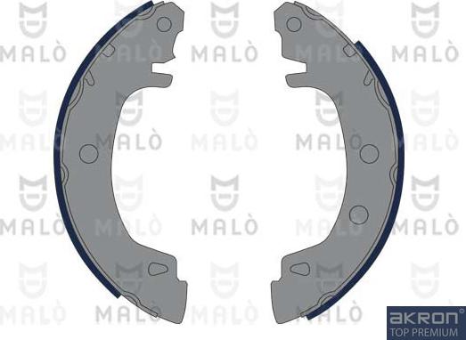 AKRON-MALÒ 1390240 - Комплект гальм, барабанний механізм autocars.com.ua