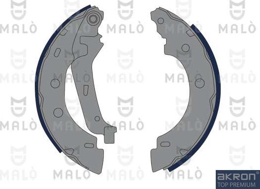 AKRON-MALÒ 1390242 - Комплект гальм, барабанний механізм autocars.com.ua