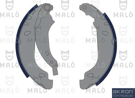 AKRON-MALÒ 1390243 - Комплект гальм, барабанний механізм autocars.com.ua