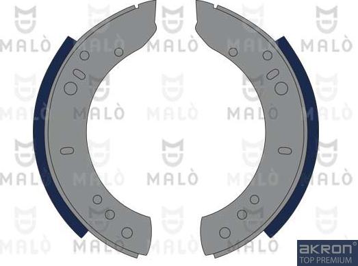 AKRON-MALÒ 1390249 - Комплект гальм, барабанний механізм autocars.com.ua