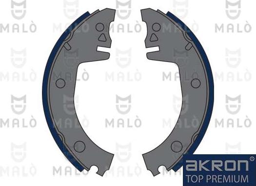 AKRON-MALÒ 1390258 - Комплект гальм, барабанний механізм autocars.com.ua