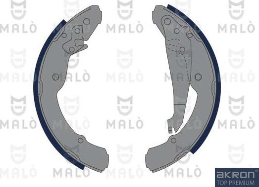 AKRON-MALÒ 1390259 - Комплект гальм, барабанний механізм autocars.com.ua
