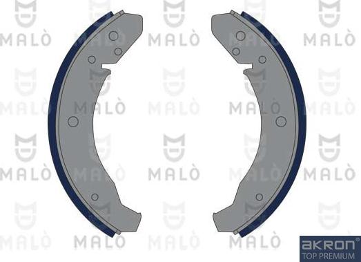 AKRON-MALÒ 1390292 - Комплект гальм, барабанний механізм autocars.com.ua