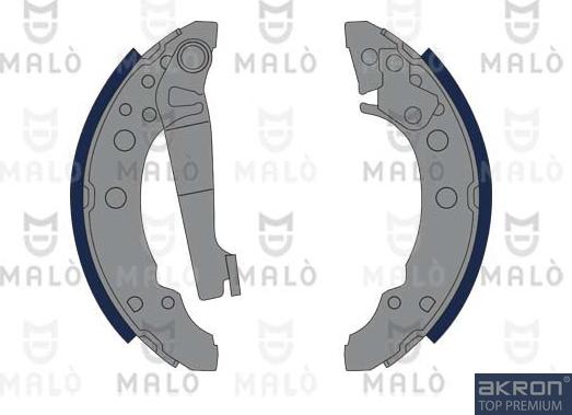 AKRON-MALÒ 1390295 - Комплект гальм, барабанний механізм autocars.com.ua