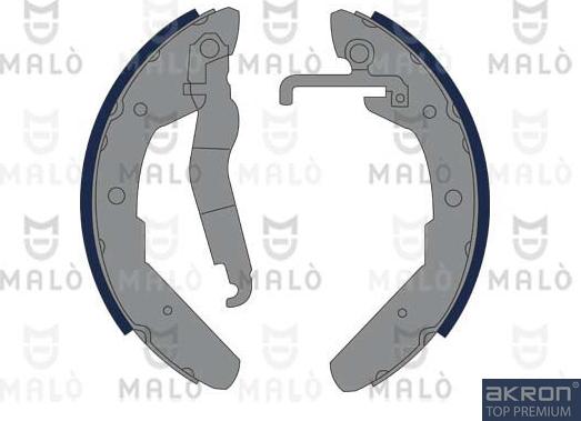 AKRON-MALÒ 1390298 - Комплект гальм, барабанний механізм autocars.com.ua
