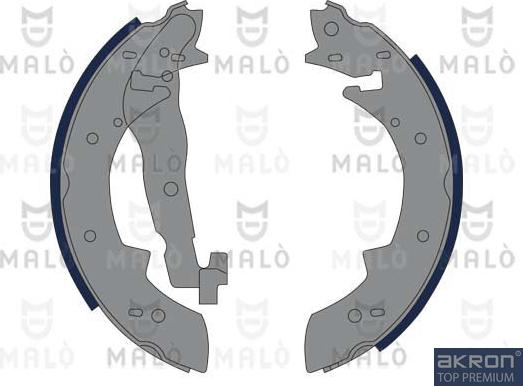 AKRON-MALÒ 1390307 - Комплект гальм, барабанний механізм autocars.com.ua