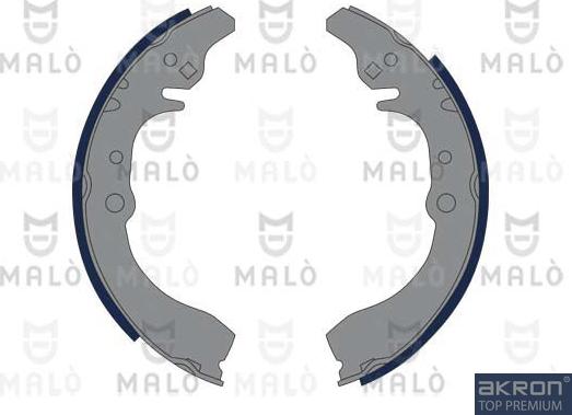 AKRON-MALÒ 1390319 - Комплект гальм, барабанний механізм autocars.com.ua