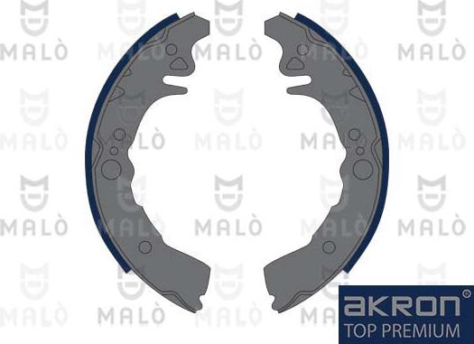 AKRON-MALÒ 1390324 - Комплект гальм, барабанний механізм autocars.com.ua
