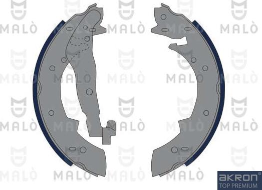 AKRON-MALÒ 1390365 - Комплект гальм, барабанний механізм autocars.com.ua