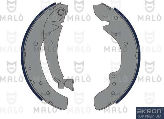 AKRON-MALÒ 1390375 - Комплект гальм, барабанний механізм autocars.com.ua