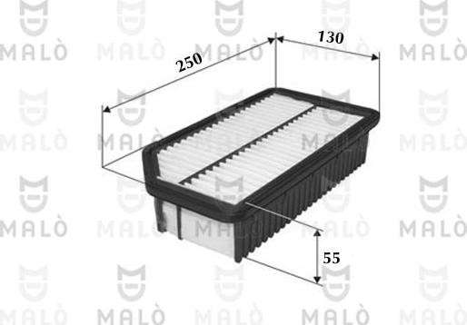 AKRON-MALÒ 1500128 - Повітряний фільтр autocars.com.ua