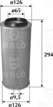 AKRON-MALÒ 1500173 - Повітряний фільтр autocars.com.ua