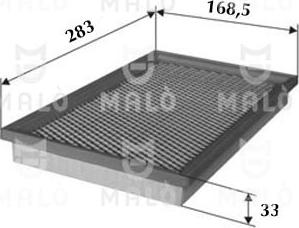 AKRON-MALÒ 1500178 - Повітряний фільтр autocars.com.ua