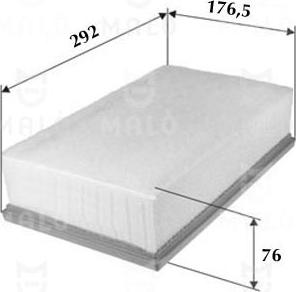 AKRON-MALÒ 1500181 - Повітряний фільтр autocars.com.ua