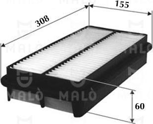 AKRON-MALÒ 1500190 - Повітряний фільтр autocars.com.ua