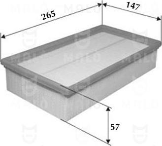 AKRON-MALÒ 1500229 - Повітряний фільтр autocars.com.ua