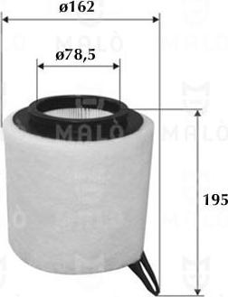 AKRON-MALÒ 1500232 - Повітряний фільтр autocars.com.ua