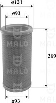 AKRON-MALÒ 1500234 - Повітряний фільтр autocars.com.ua