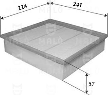 AKRON-MALÒ 1500246 - Повітряний фільтр autocars.com.ua