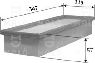 AKRON-MALÒ 1500251 - Повітряний фільтр autocars.com.ua