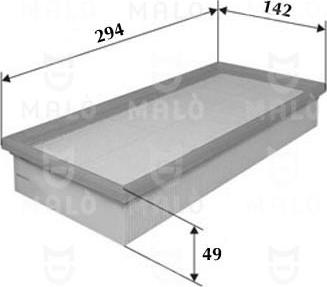 AKRON-MALÒ 1500263 - Повітряний фільтр autocars.com.ua
