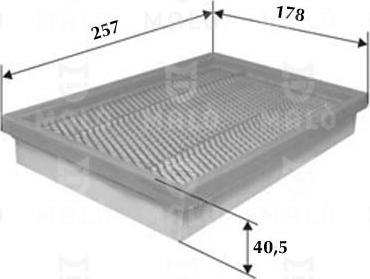 AKRON-MALÒ 1500279 - Повітряний фільтр autocars.com.ua