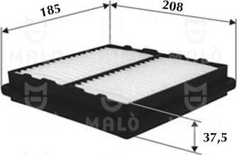 AKRON-MALÒ 1500300 - Повітряний фільтр autocars.com.ua