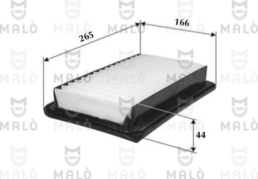 AKRON-MALÒ 1500310 - Повітряний фільтр autocars.com.ua