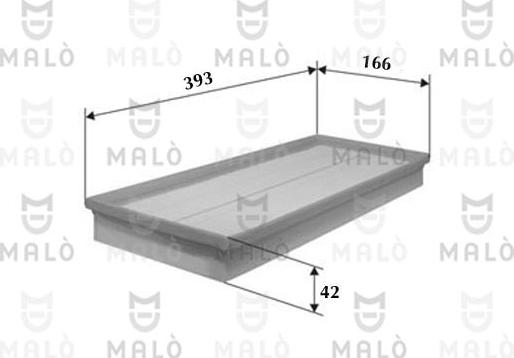 AKRON-MALÒ 1500324 - Повітряний фільтр autocars.com.ua