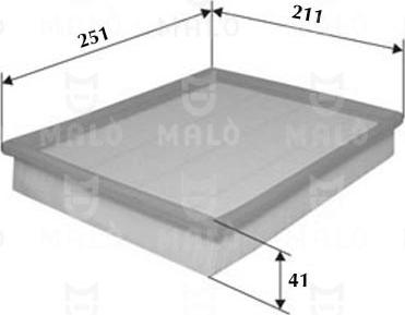 AKRON-MALÒ 1500353 - Повітряний фільтр autocars.com.ua